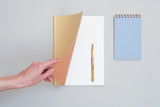 Vita Notebook – Ochre, Notem, stationery design