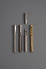 Four fountain pens from Caran d'Ache's Ecridor collection.