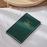 The Five Minute Journal – Green, Intelligent Change, stationery design