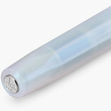 Closed Kaweco Lunar Sport fountain pen featuring silver trim and the Kaweco logo.
