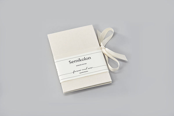 Leporello Album – Creamy, Semikolon, stationery design
