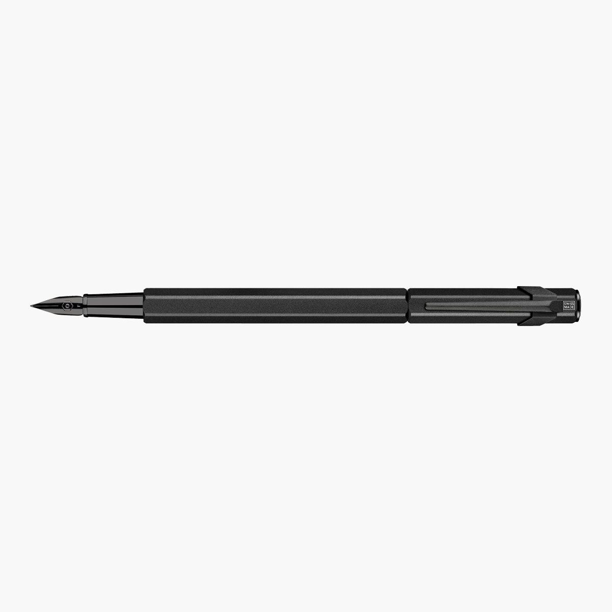 Caran dAche 849 aluminium fountain pen – Black Code, Caran d'Ache, stationery design
