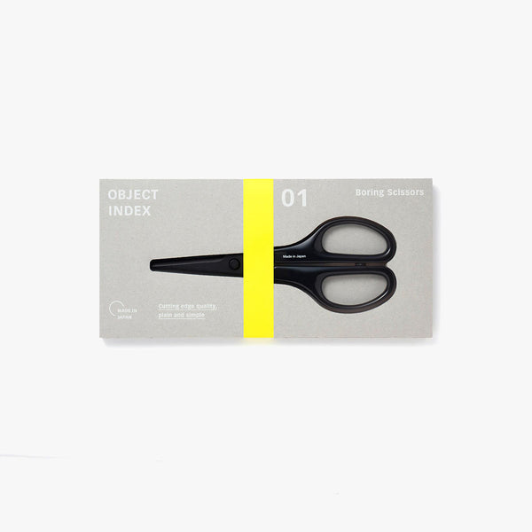 Boring Scissors, Object Index, stationery design