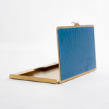 Brass Card Case URUSHI – blue, PICUS, stationery design