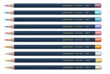 Metallic set –  colour pencils 10 pcs., Caran d'Ache, stationery design