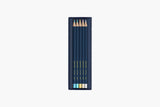 Metallic set –  colour pencils 10 pcs., Caran d'Ache, stationery design