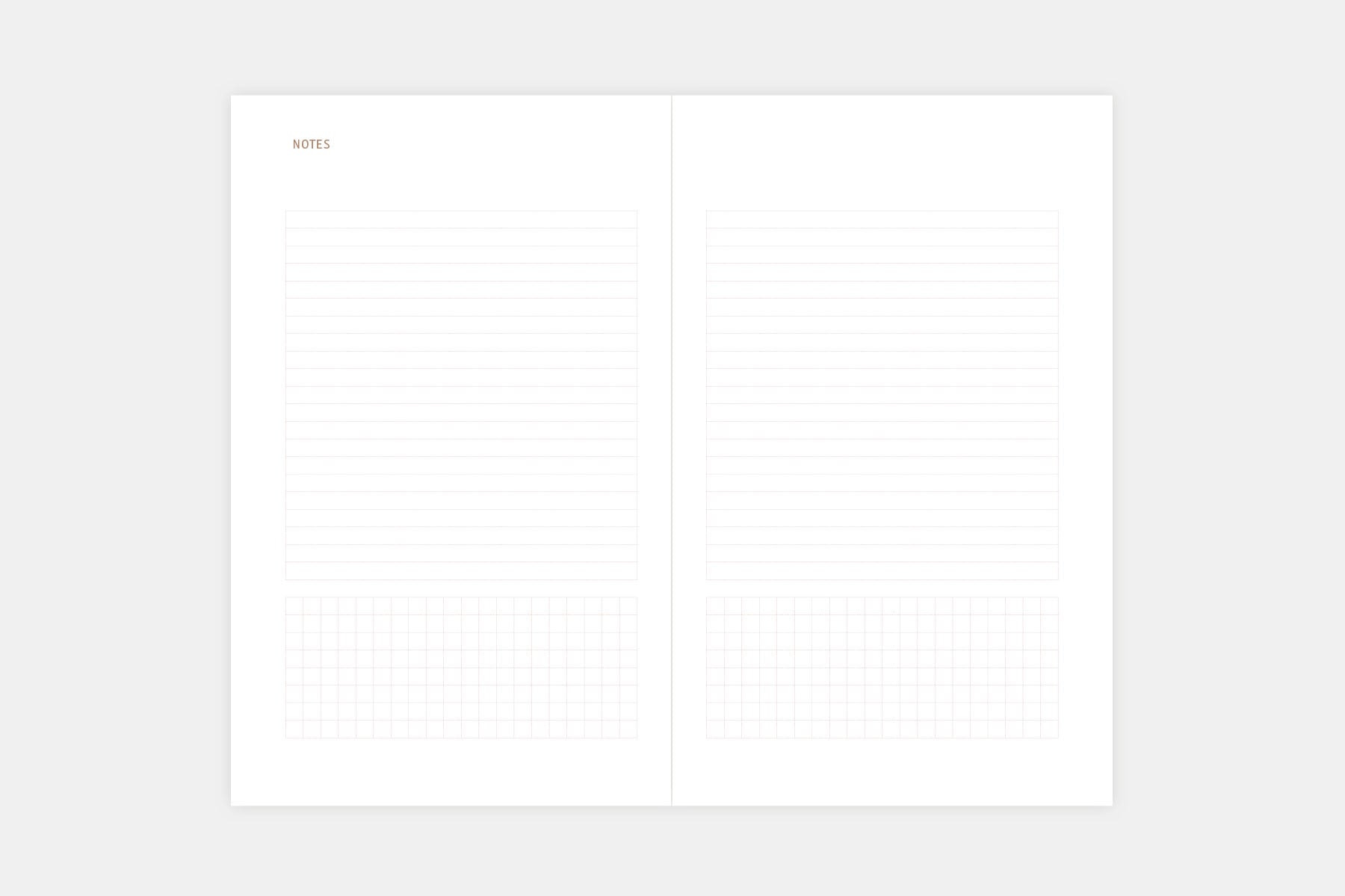 Copper 2026 Calendar, Papierniczeni, Calendar 2026, stationery design