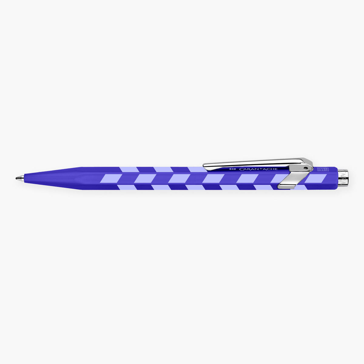Aluminiowy długopis Caran d'Ache 849 Mosaic - Royal Blue, Caran d'Ache, papierniczy design