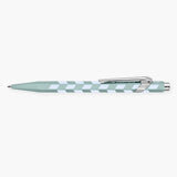 Caran d’Ache 849 Mosaic Ballpoint Pen – Water Green, Caran d’Ache, stationery design