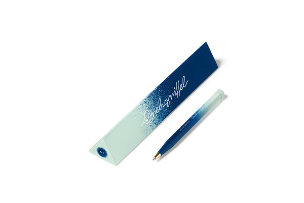 Drehgriffel Gradient Edition Ballpoint Pen Navy / Mint Green, Leuchtturm1917, stationery design