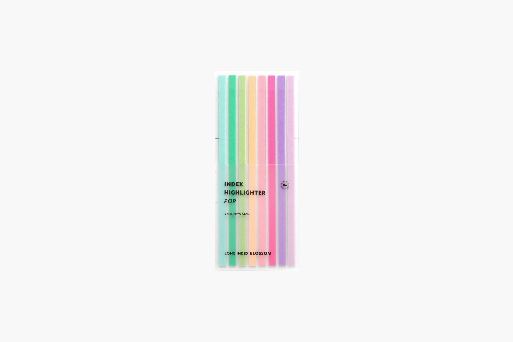 Index Sticky Bookmarks – Blossom, ICONIC, stationery design