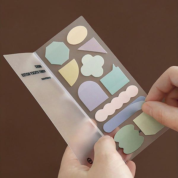 Index Point Sticky Notes – Foggy, Iconic, stationery design