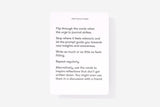 Journal Prompt Cards, The School of Life, stationery design