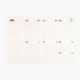 KAL – calendar 2026, Pragmatic Studio, stationery design
