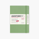 Leuchtturm1917 A5 Daily Planner 2027 in Sage.