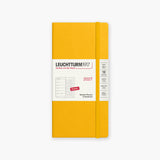 Leuchtturm1917 2027 Weekly Wallet Planner in Yellow.