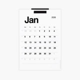 KAL – wall calendar 2026, Pragmatic Studio, Stationery design
