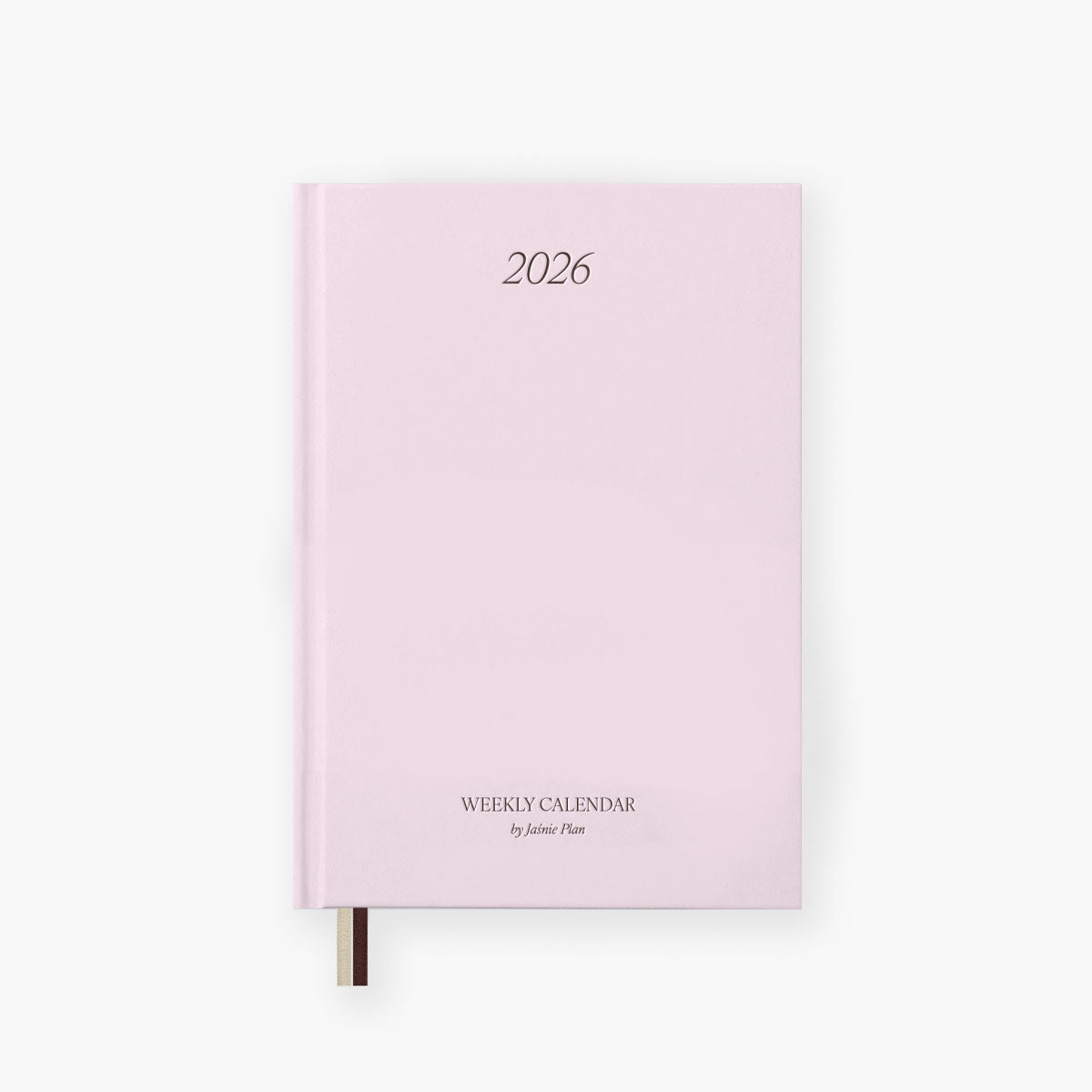 Jaśnie Plan Calendar 2026 – Pink, Jaśnie Plan, stationery design
