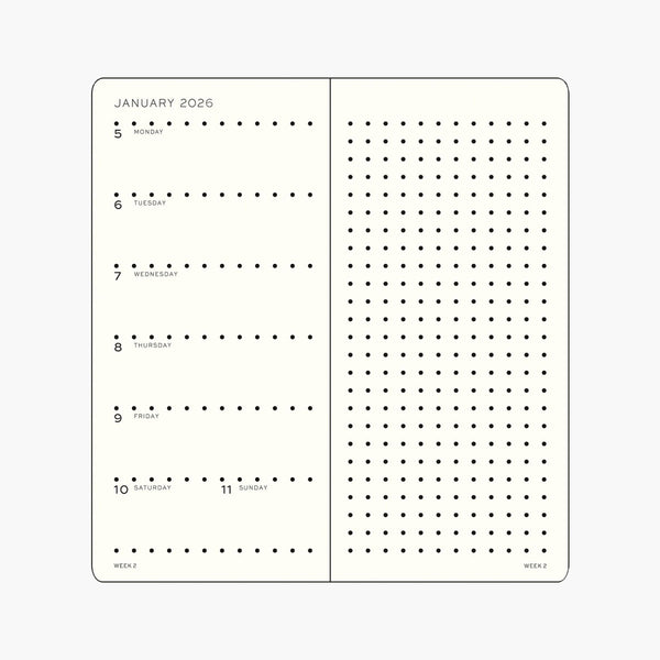 Leuchtturm1917 Weekly Planner 2026 Wallet, Leuchtturm1917, stationery design