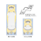 Midori Memo Stretchy – Raccoon, Midori, stationery design