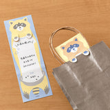 Midori Memo Stretchy – Raccoon, Midori, stationery design