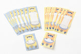 Midori Memo Stretchy – Raccoon, Midori, stationery design