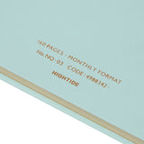 Monthly Calendar 2026 Katy Slim - Light Blue, HIGHTIDE, stationery design