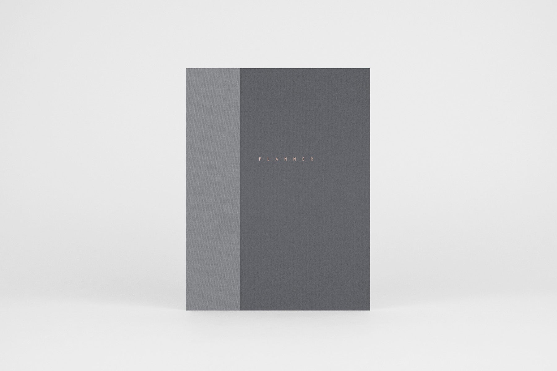 Klasyk Planner, Undated – Anthracite, Papierniczeni, designer's stationery, home office