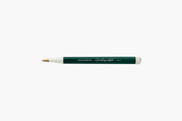 Drehgriffel Gel Ink Ballpoint Pen – Forest Green, LEUCHTTURM  1917, stationery design