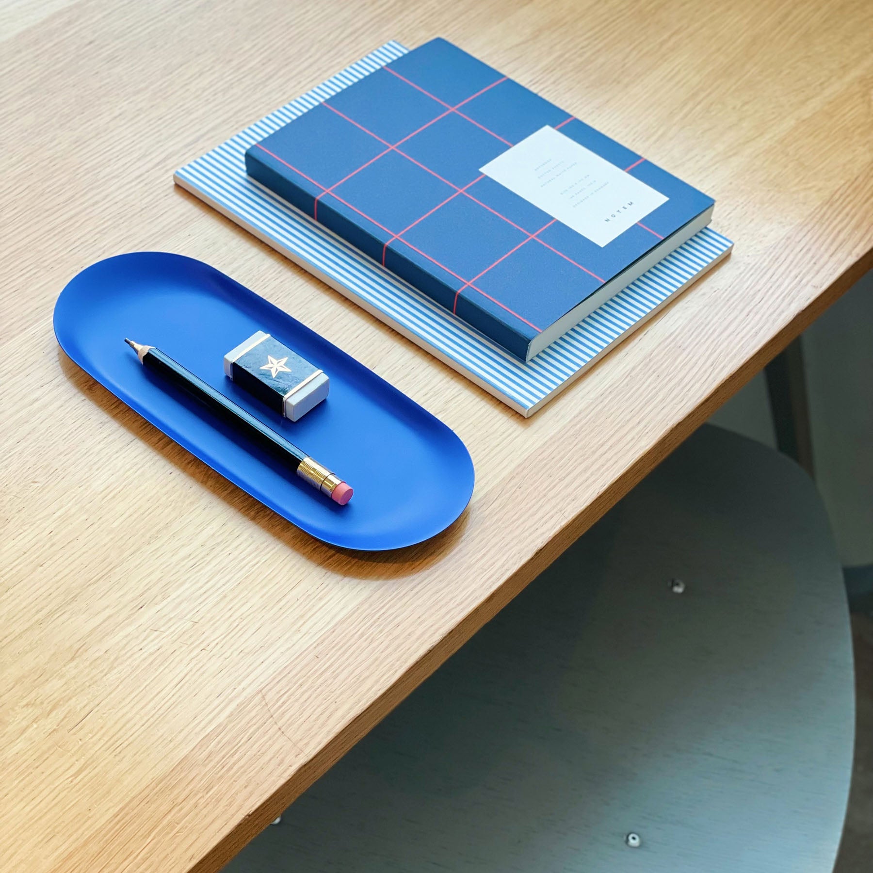 LOLA Tray – Blue, NOTEM, stationery design