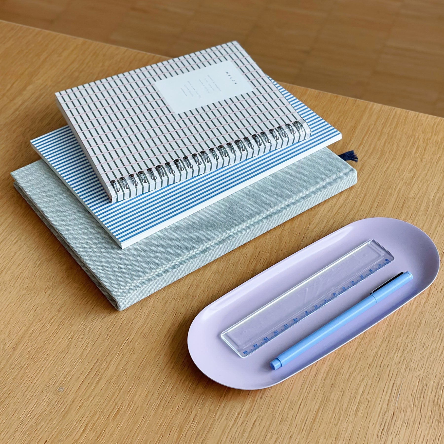 LOLA Tray – Nude, NOTEM, stationery design