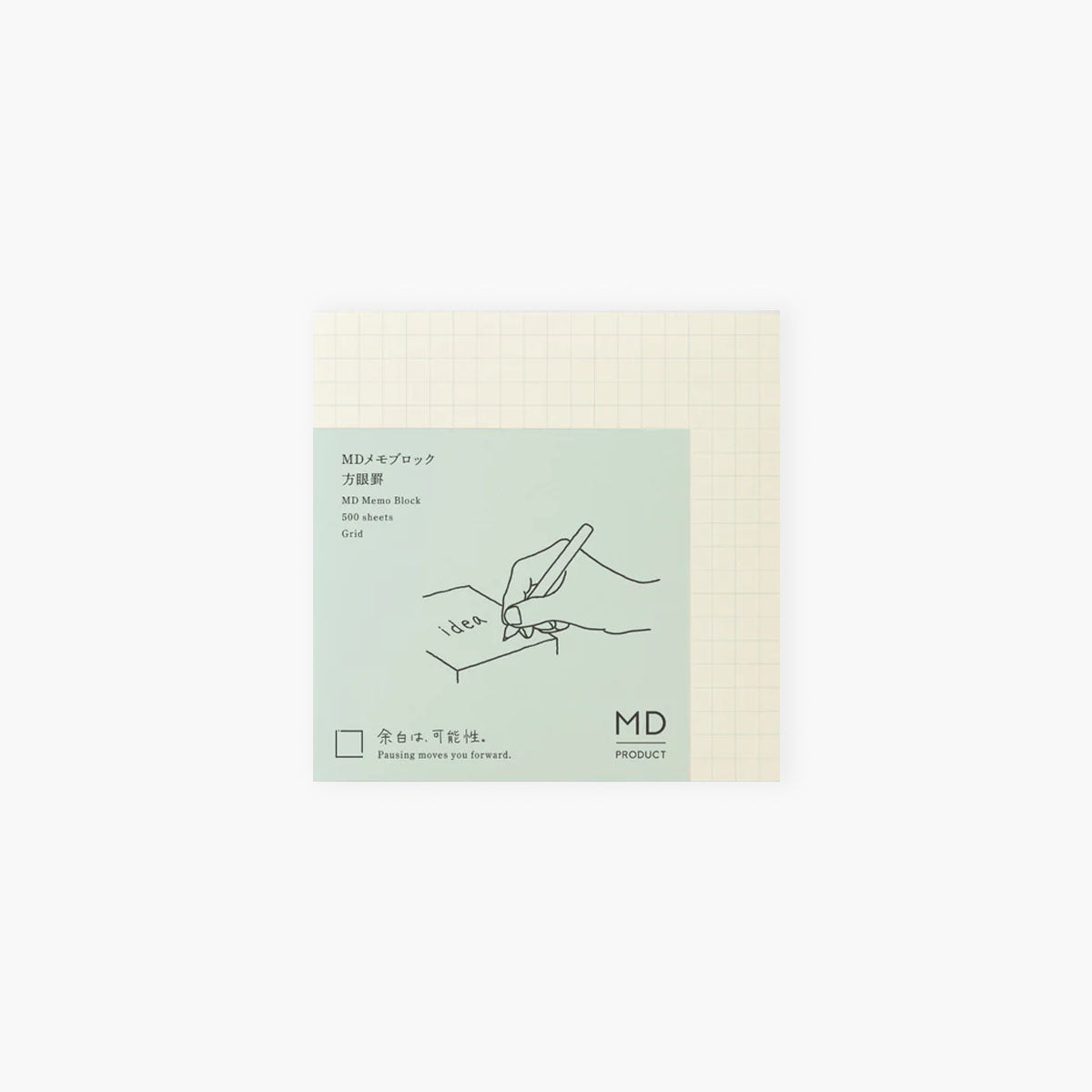 Bloczek z wyrywanymi kartkami Block Memo Midori MD Product.