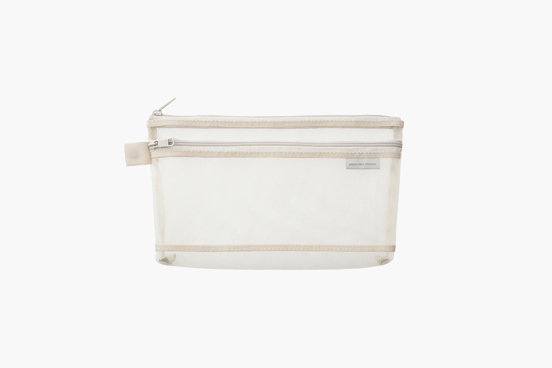 Midori Mesh Pen Pouch – Grey, Midori, stationery design