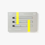 Parallel Highlighter – Aqua/Violet Object Index, stationery design