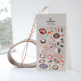 Decorative Stickers – Food Trip #2, Suatelier, stationery design