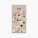 Decorative Stickers – Hoodoo, Suatelier, stationery design