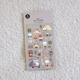 Decorative Stickers – Let's go camping, Suatelier, stationery design