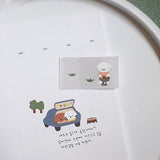 Decorative Stickers – Let's go camping, Suatelier, stationery design