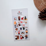Decorative Stickers – Merry Hoodoo, Suatelier, stationery design