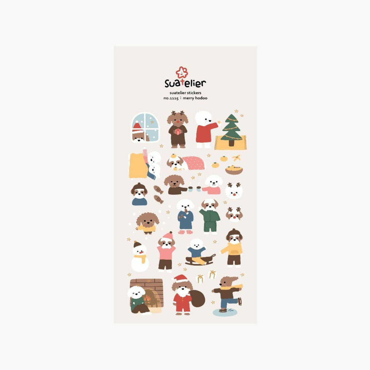 Decorative Stickers – Merry Hoodoo, Suatelier, stationery design