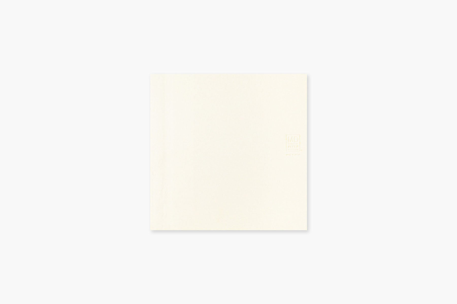 MIDORI MD PAPER Notebook A5 square Thick – Plain, Midori, stationery design