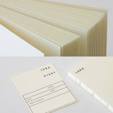 MIDORI MD PAPER Notebook A5 square Thick – Plain, Midori, stationery design