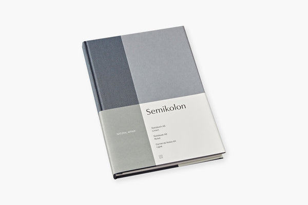 Hardcover Notebook, Semikolon, stationery design. home office