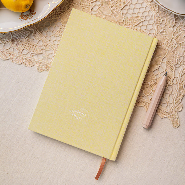 Słonecznikowy Notebook, Jaśnie Plan, stationery design