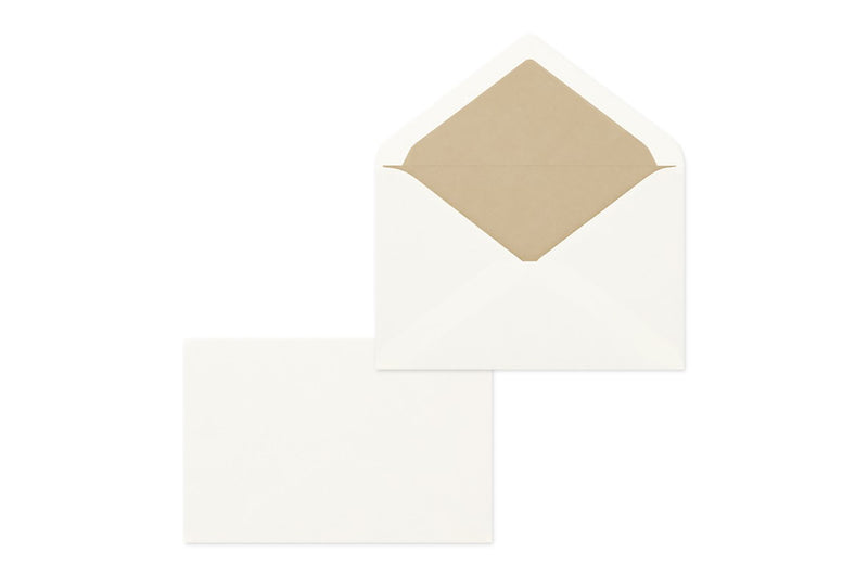 Midori Letter Paper Set – White, Midori, stationery design