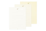Midori Letter Paper Set – White, Midori, stationery design