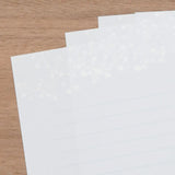 Midori Letter Paper Set – Gypsophila, Midori, stationery design
