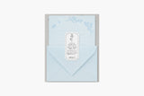 Midori Washi Letter Paper Set – Blue, Midori, stationery design