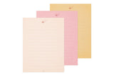 Midori Letter Paper Set – Pink, Midori, stationery design