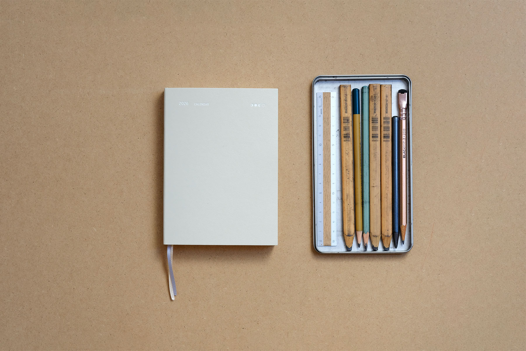 Everyday 2026 Daily Calendar, Papierniczeni, Calendar 2026, stationery design